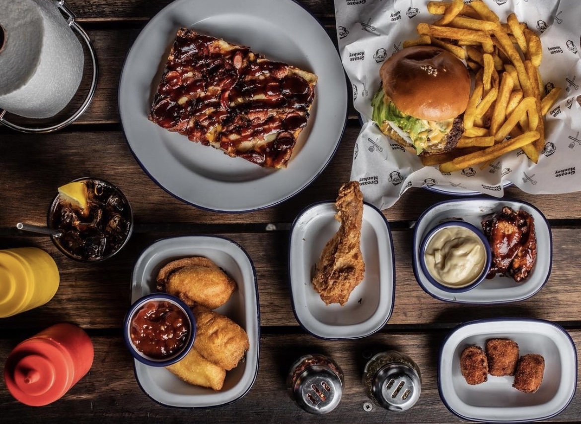 Hot in the City All you can eat burgers, fried chicken and more at