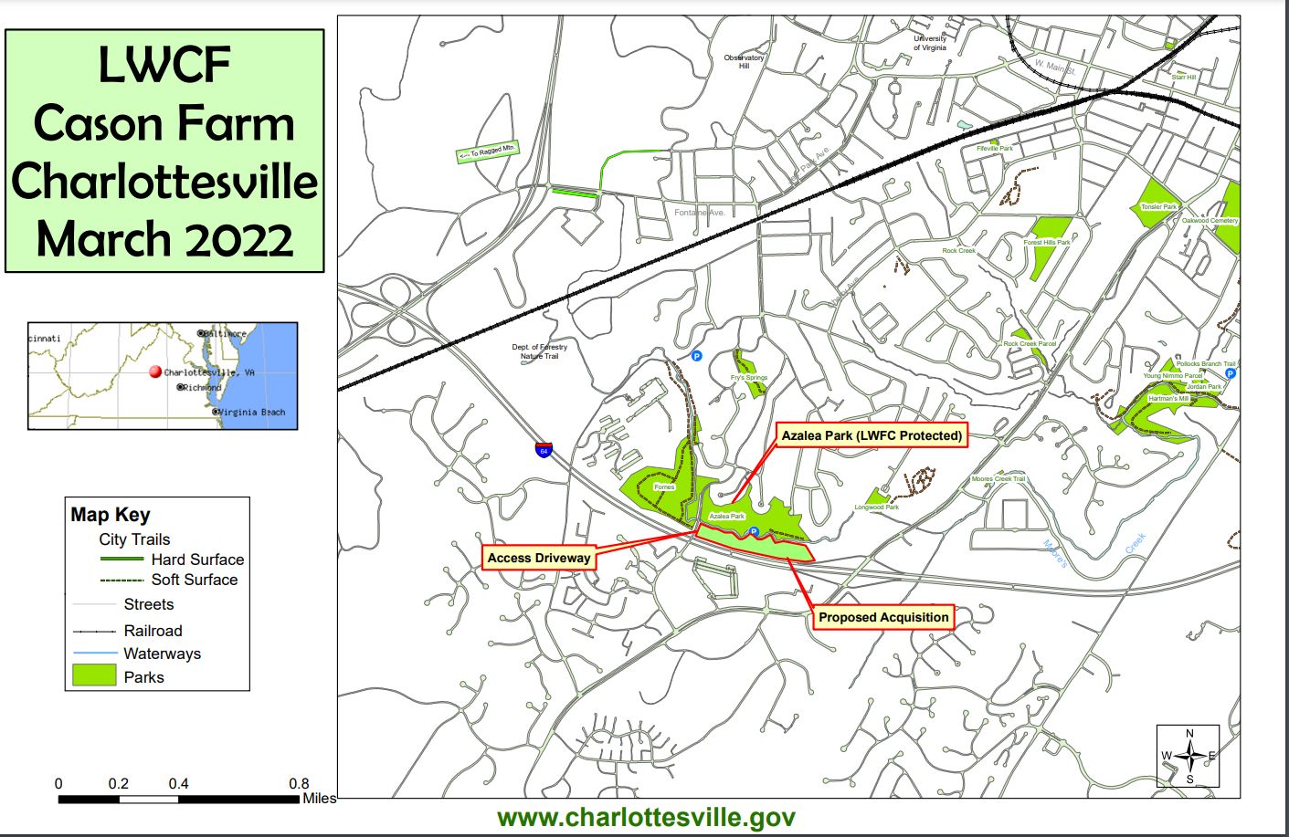 Charlottesville receives funding to buy land along Moores Creek