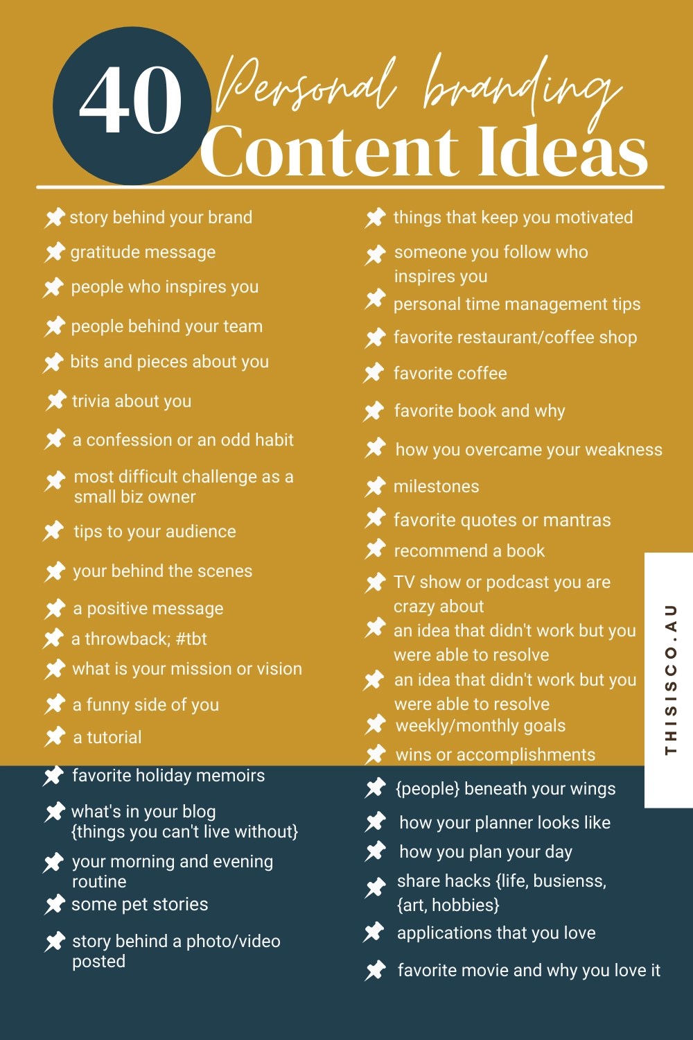 40 Social Media Content Topics to Create Connection This is Co.