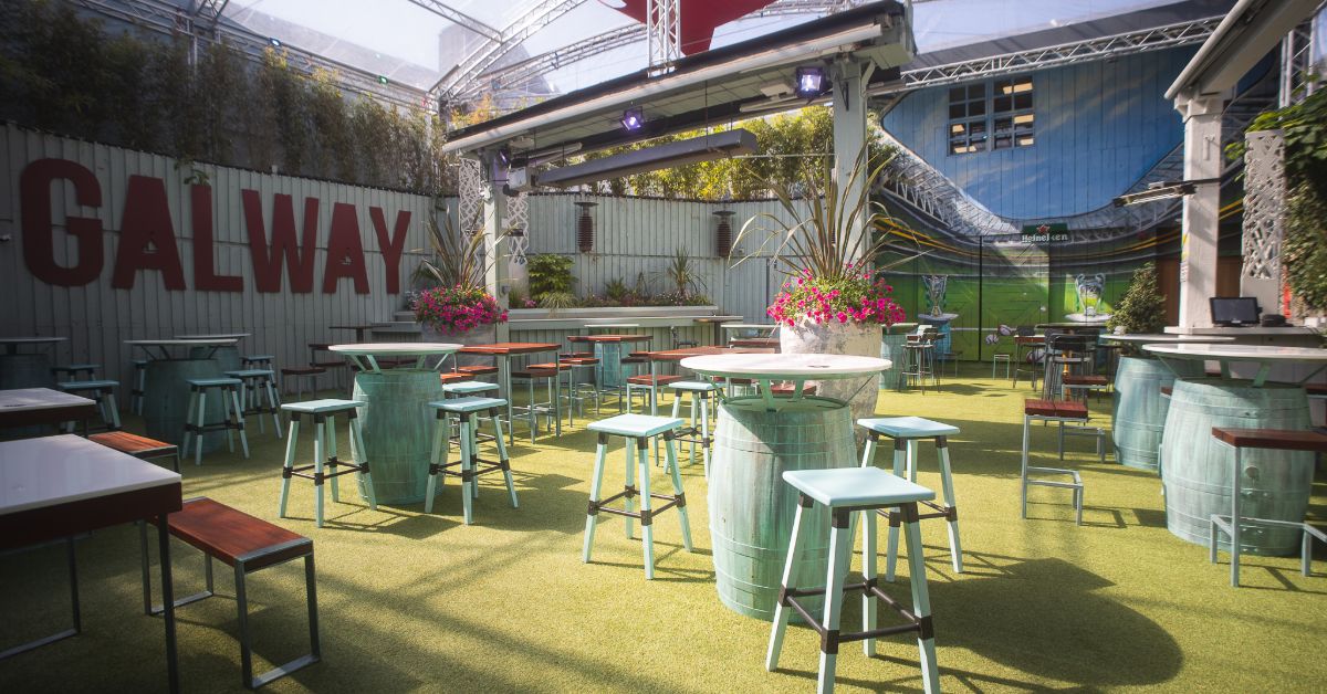 Connacht Hospitality Group have outdoor dining covered! This is Galway