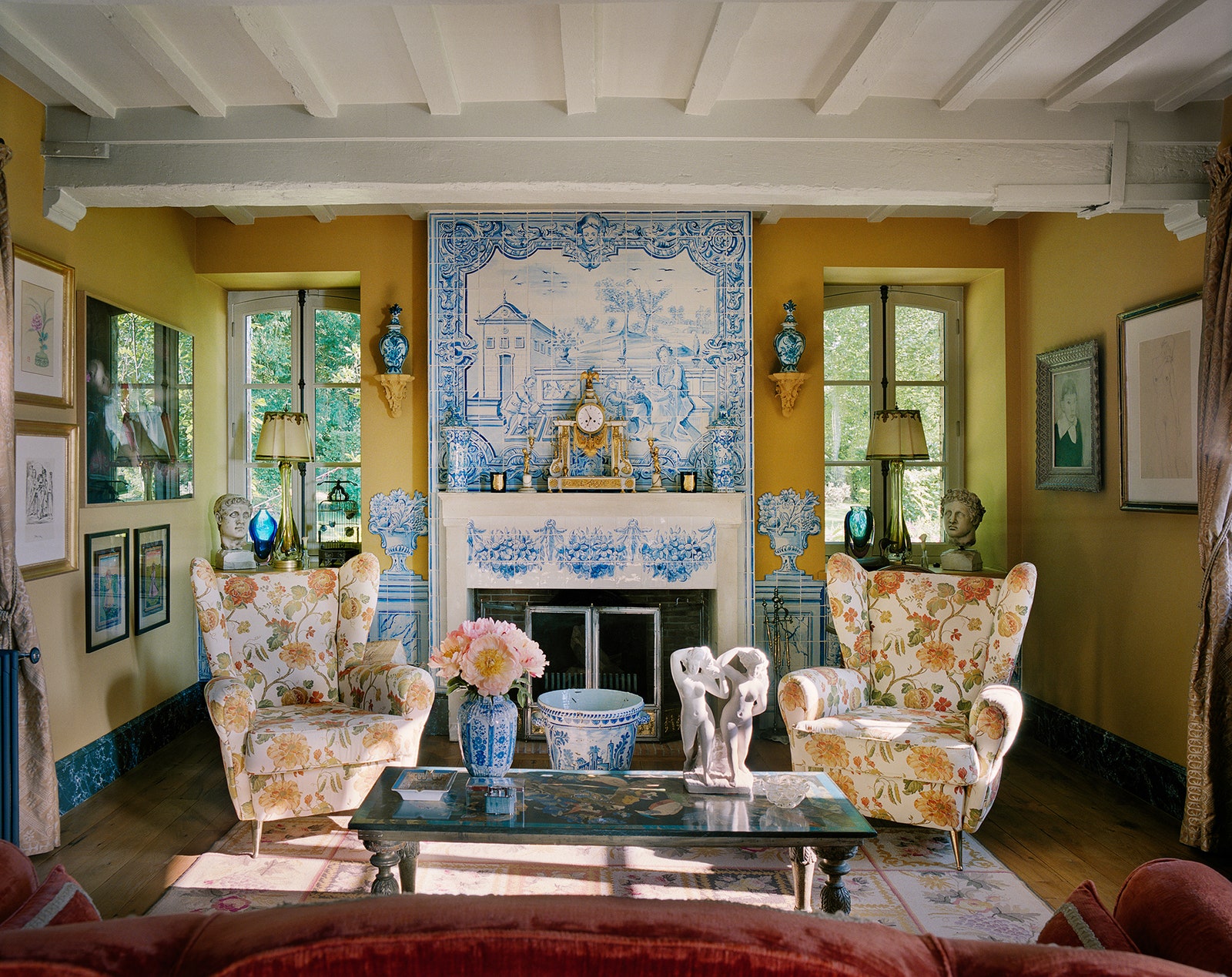 John Galliano’s Country Home in Gerberoy, Northern France