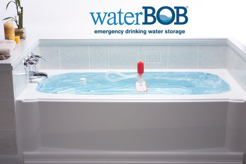 WaterBOB Turn Your Bathtub into an Emergency Drinking Water Storage