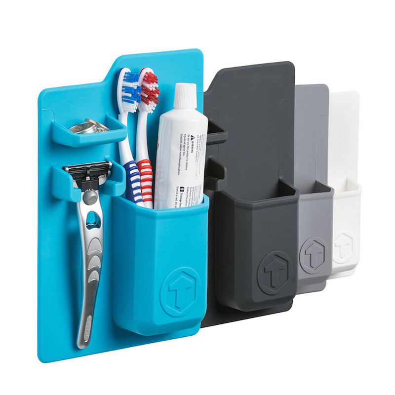Tooletries Toothbrush and Razor Holder Keep Your Shower and Bathroom