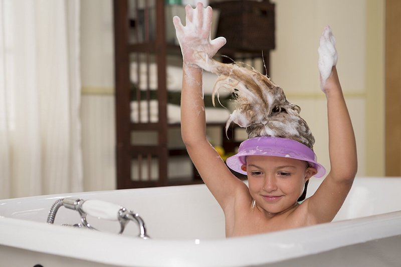 Kair Air Cushioned Bath Visor Keep Shampoo Out of Your Child's Eyes
