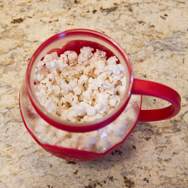 Ecolution MicroPop Popcorn Popper with Multi Purpose Lid