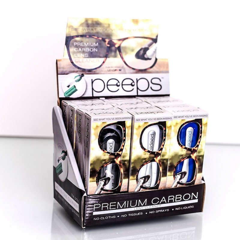 Peeps Eyeglass Cleaner The AllinOne Cleaner for Eyeglasses and
