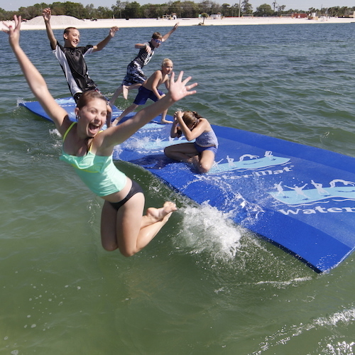 Watermat Walk on Water with This Floating Foam Mat