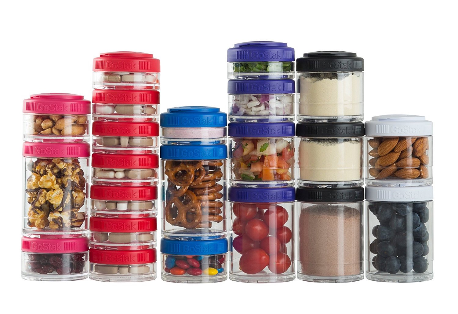 Blender Bottle GoStak Bring Snacks Everywhere You Go