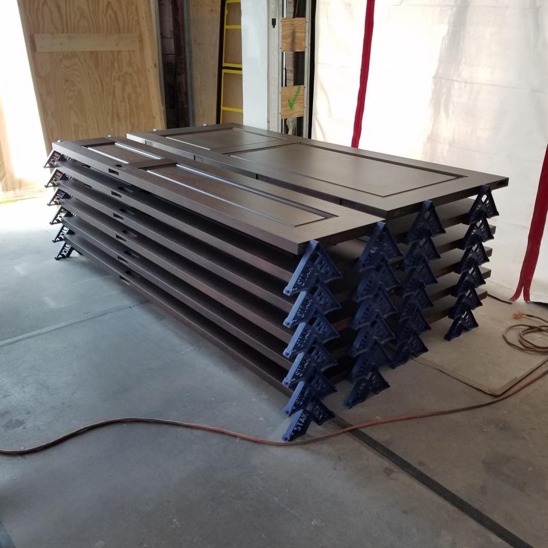 Stak Rack Paint, Flip, and Stack Your Newly Painted Doors