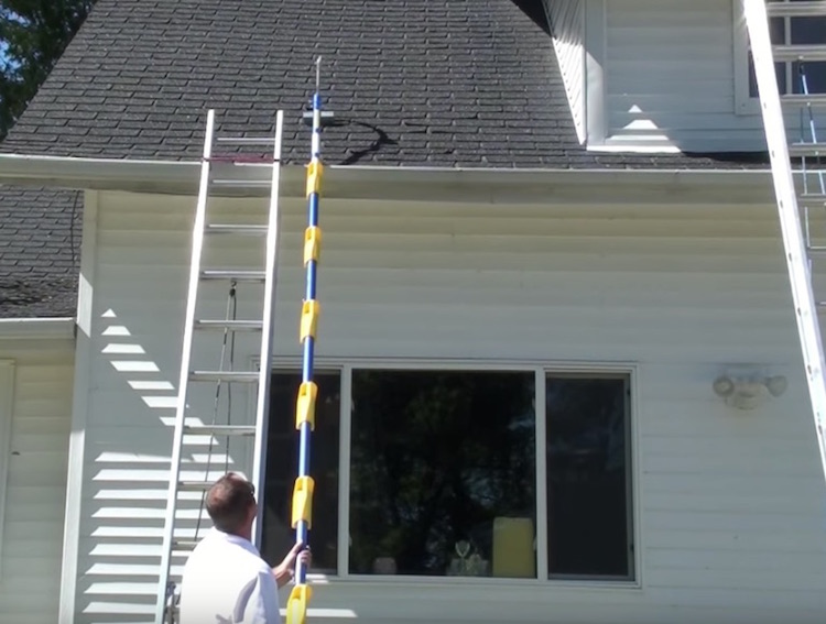 Goat Steep Assist Ladder Helps You Climb Steep Roof Tops