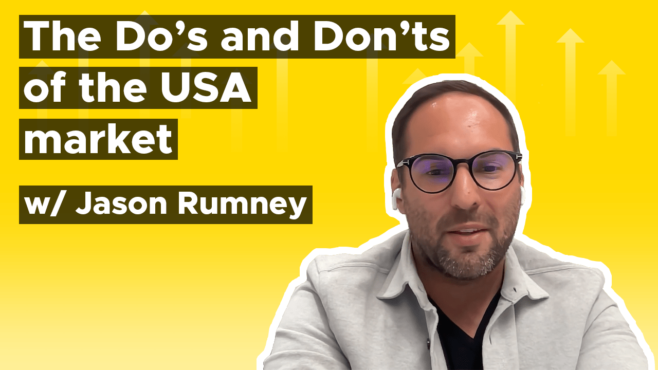 Jason Rumney The Do’s and Don’ts of the USA market, and the power of