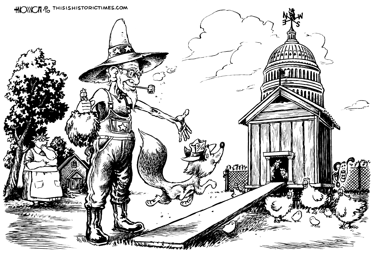 This is Historic Times » Fox (News) Retakes (Hen) House!