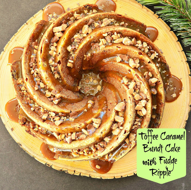 Toffee Bundt Cake with Fudge Ripple and Caramel Glaze This Is How I Cook