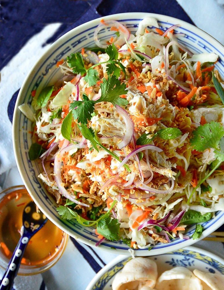 Vietnamese Chicken Salad (Goi Ga) From Rotisserie Chicken This Is How