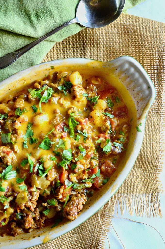 Hominy Casserole with Green Chile and Chorizo This Is How I Cook