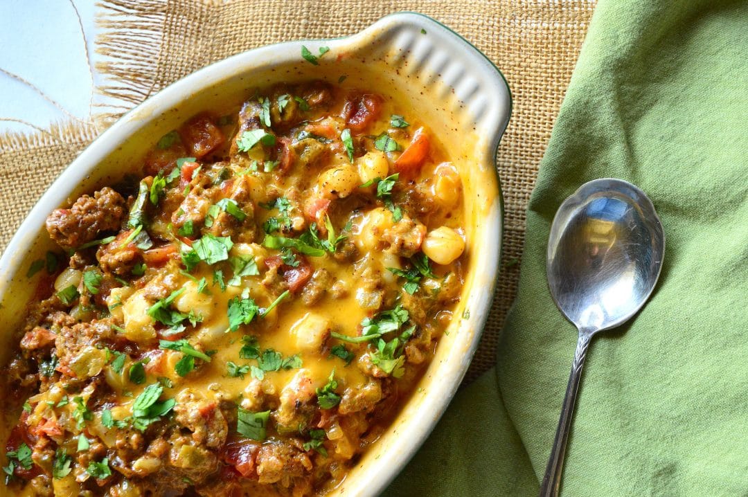 Hominy Casserole with Green Chile and Chorizo This Is How I Cook