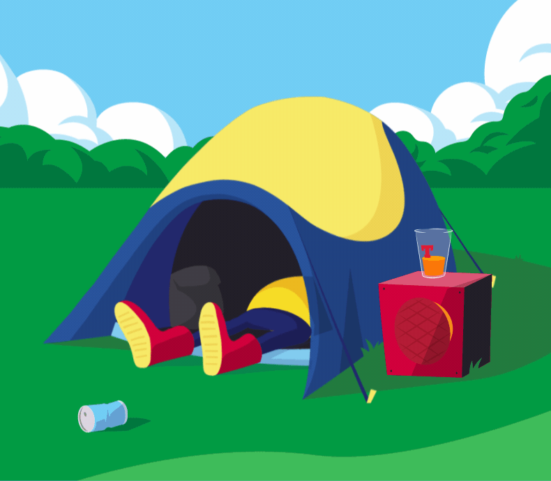 T in the Park Animation Design Jamhot Creative Agency Glasgow