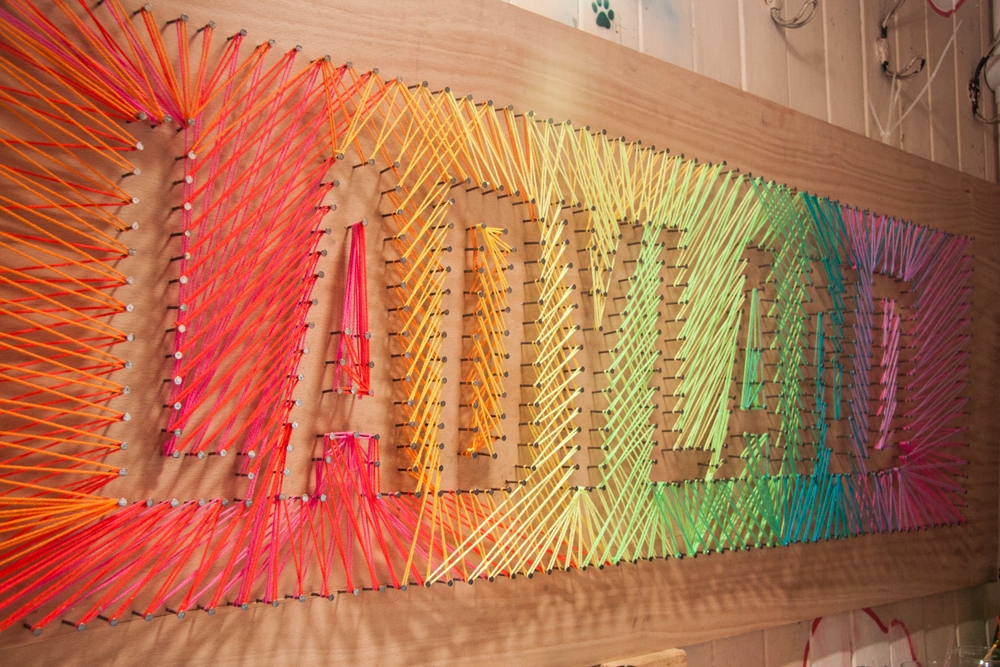 GIANT STRING ART HOW TO NAIL IT LADYLAND