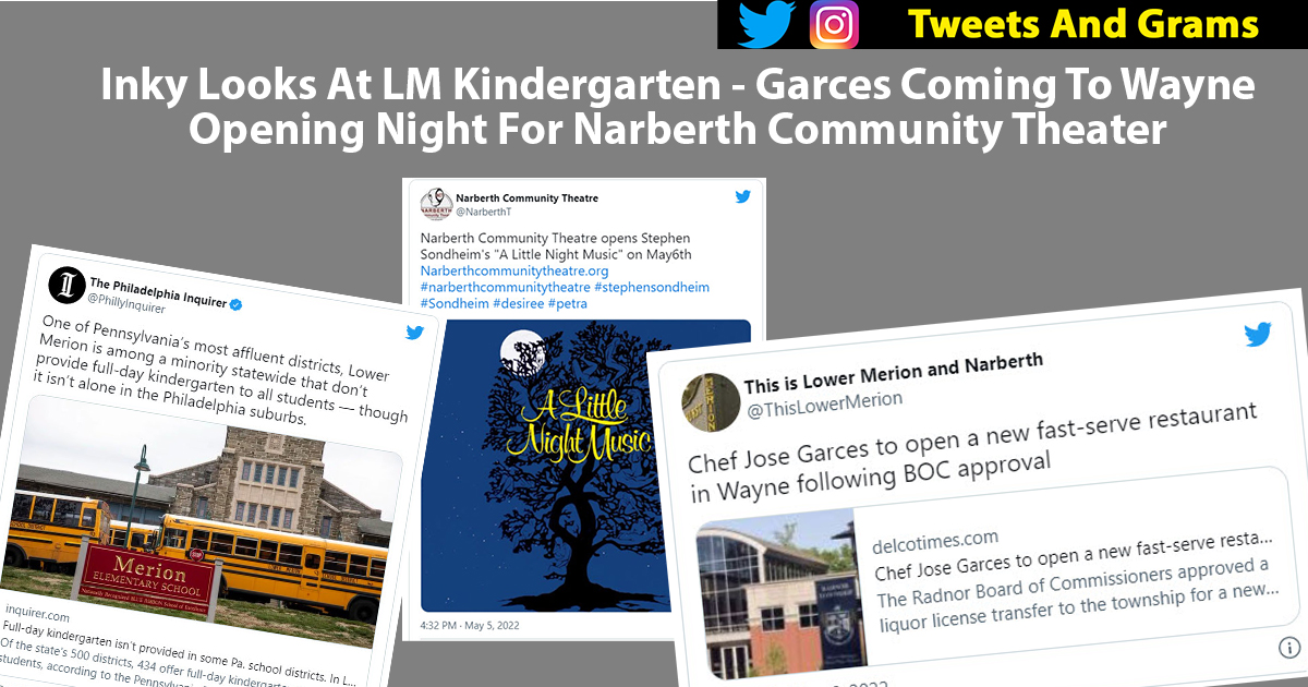 Inky Looks At LM Kindergarten Garces Coming To Wayne Opening Night