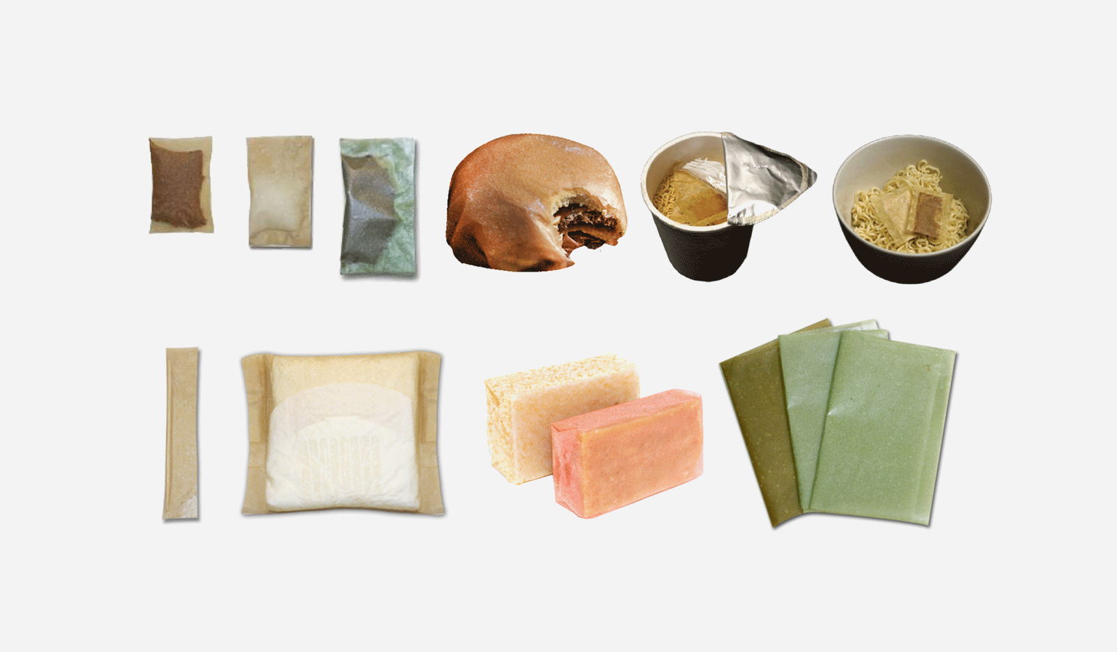 Food Packaging Innovation Claybased films, Edible Seaweed Wrappers