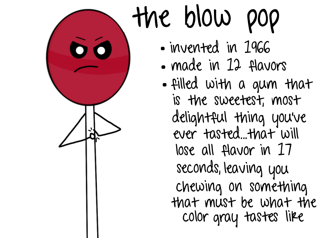 tootsie pops vs blow pops a faceoff this is not that blog