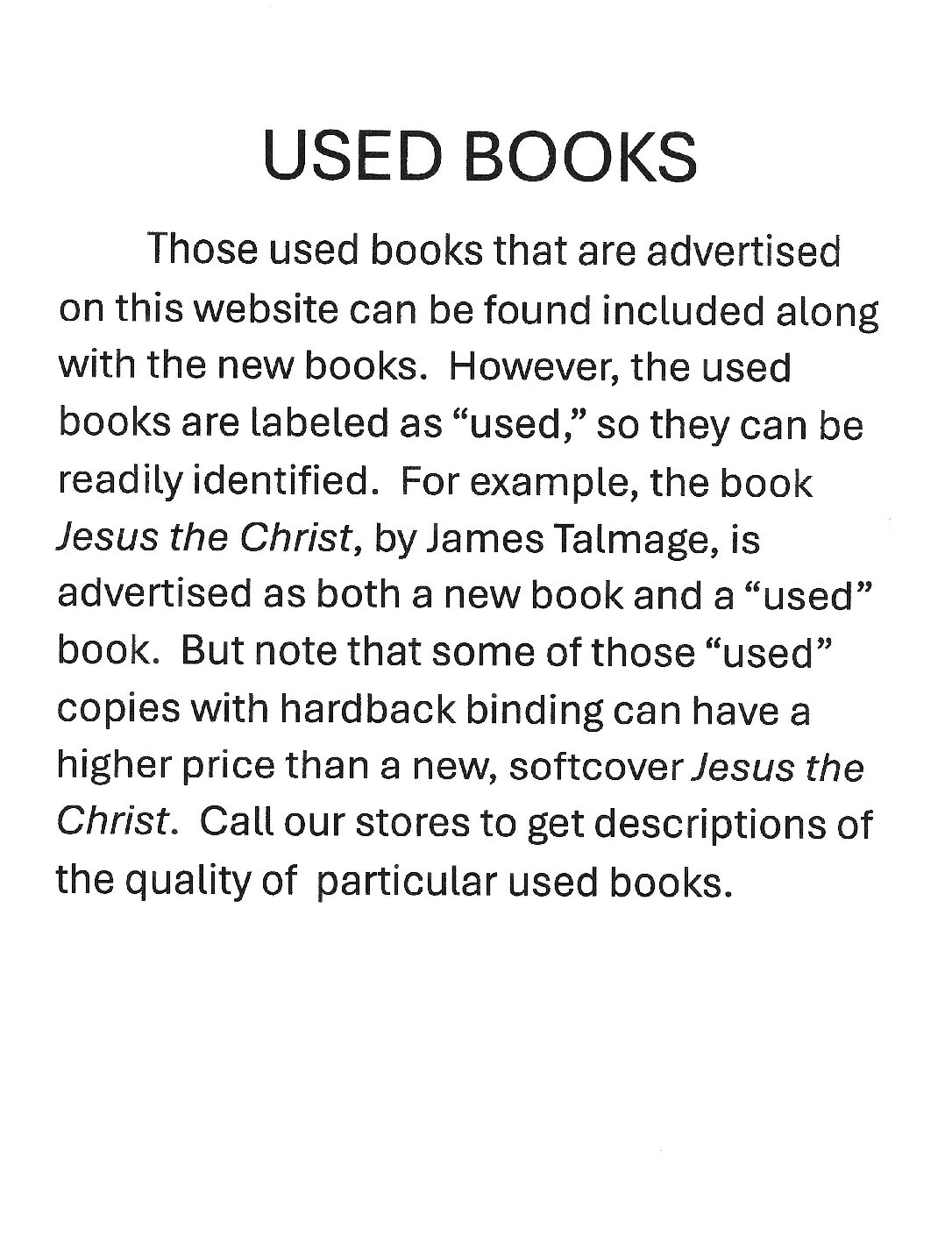 Used Books This is the Place