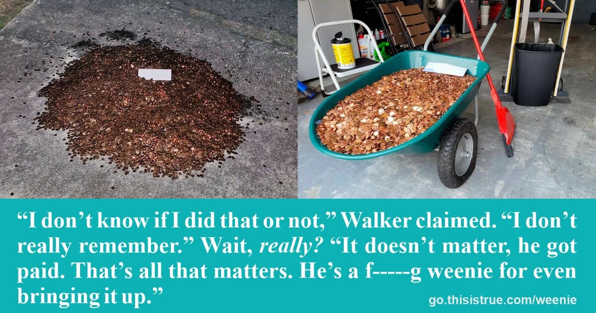 “He’s a Fg Weenie” This is True