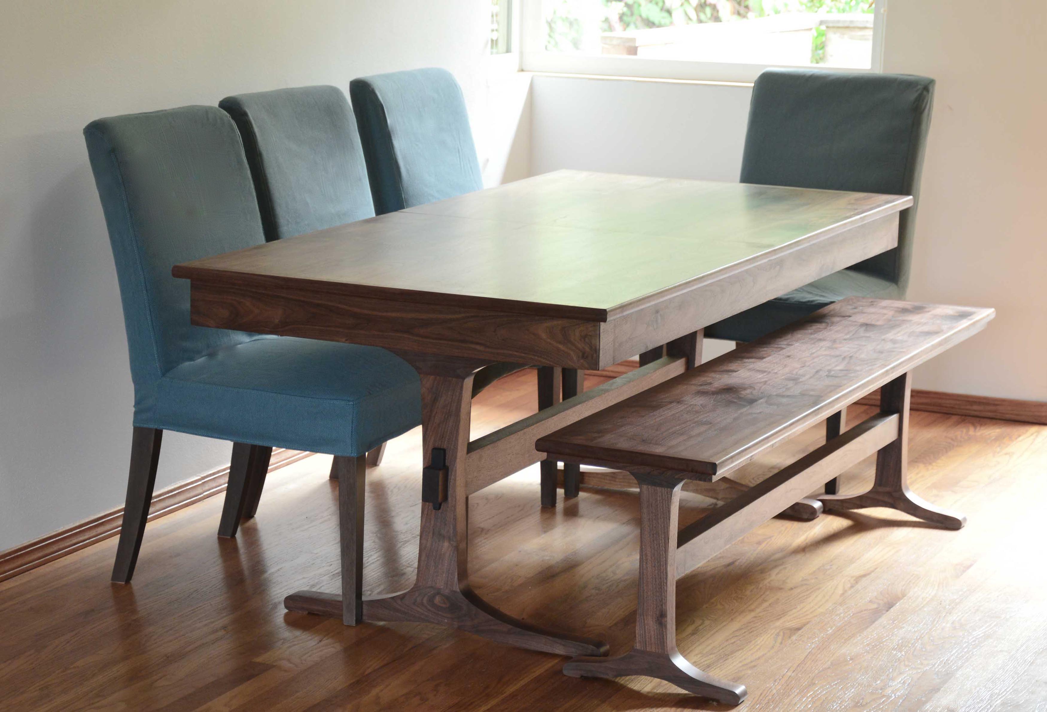 Extendable Walnut Dining Table ThisIsUrbanMade
