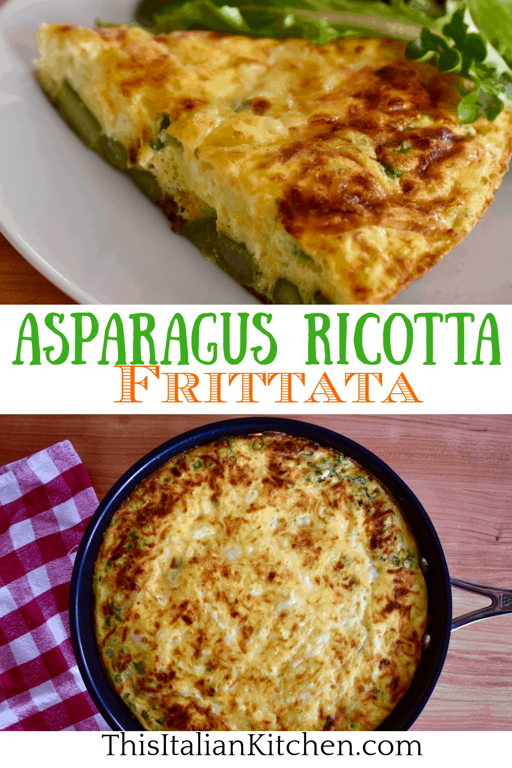 Asparagus Ricotta Frittata This Italian Kitchen