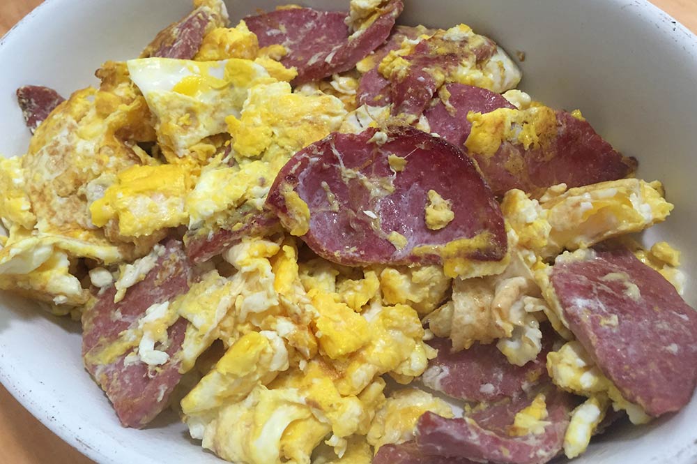Salami and Eggs This Little Kitchen