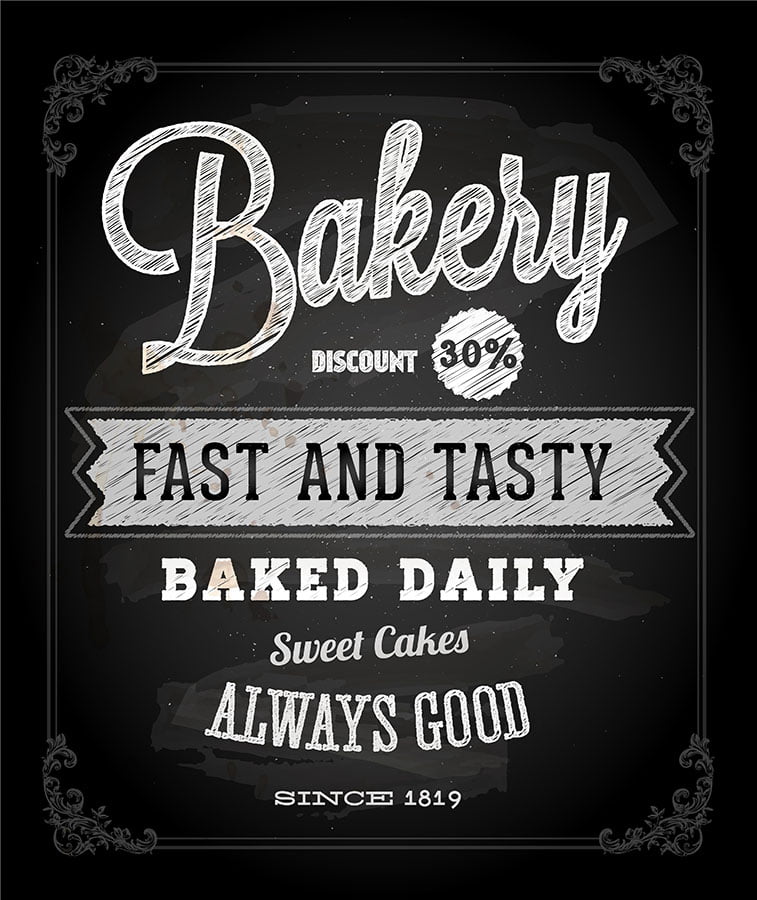 20 Creative Ideas for Bakery Chalkboard Designs & Displays