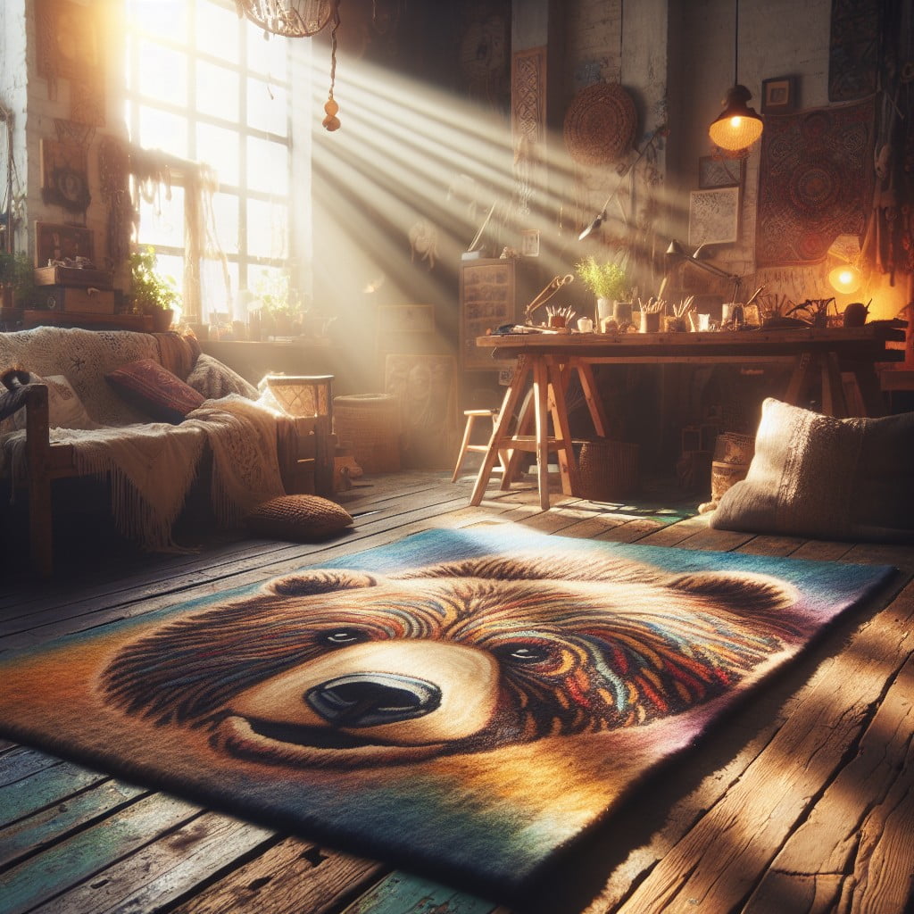 20 Bear Rug Display Ideas for an Elegant Home