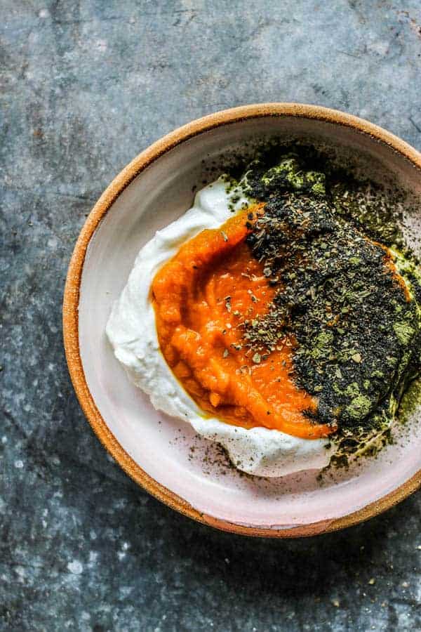 Pumpkin and Yogurt Bowl for Dogs This Mess is Ours