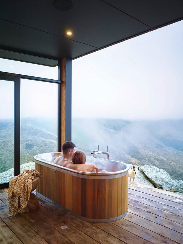 A family in Waikouaiti have crafted a glamping haven under their farm's