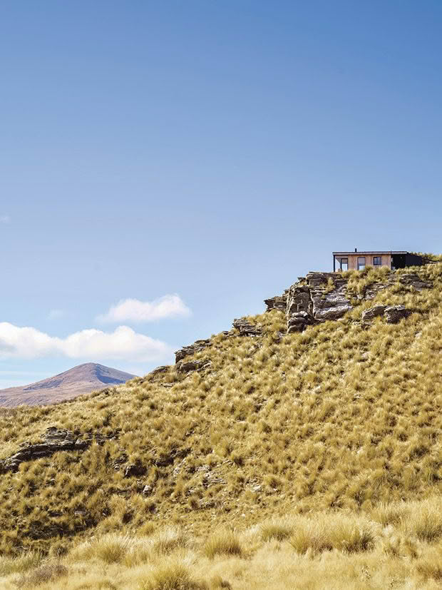 A family in Waikouaiti have crafted a glamping haven under their farm's