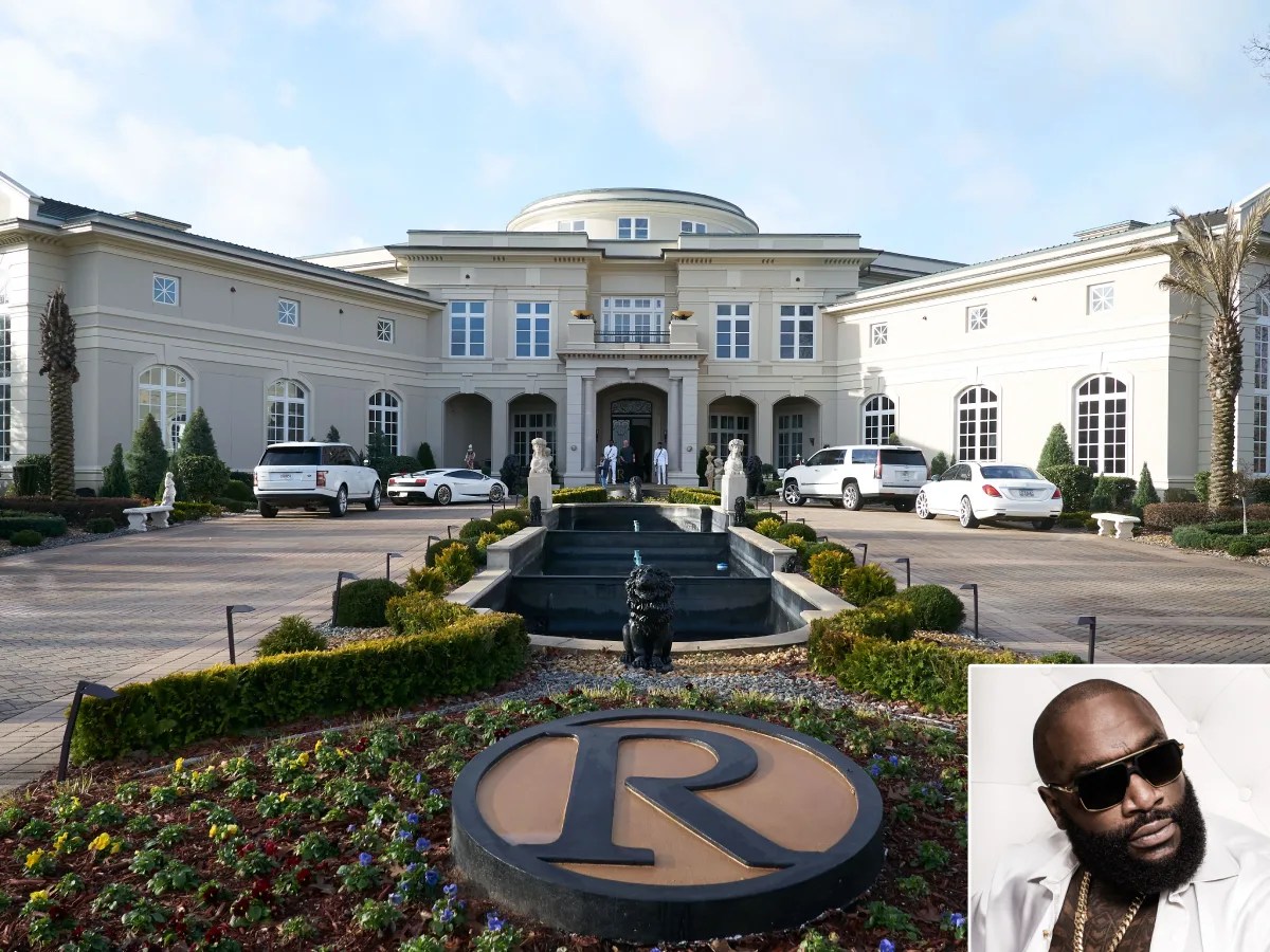 35 Million Rick Ross House in Fayetteville,