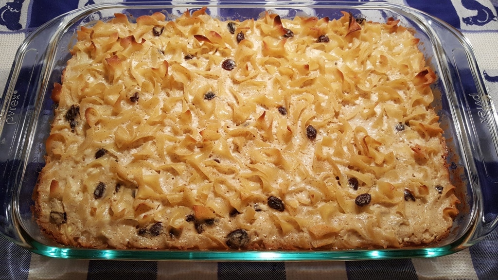 Grandma Rose's Jewish Noodle Kugel (Luchen Kugel) This Old Gal
