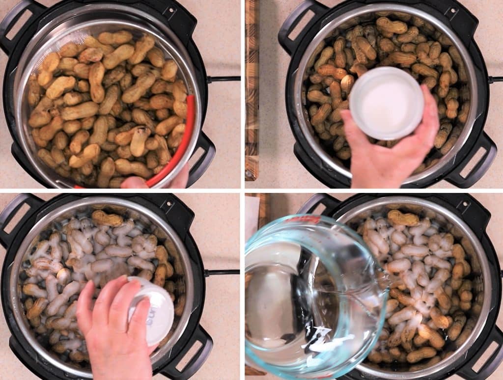 Pressure Cooker Boiled Peanuts + Video This Old Gal