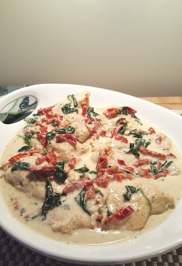 Pressure Cooker Creamy Tuscan Garlic Chicken Low Carb This Old Gal