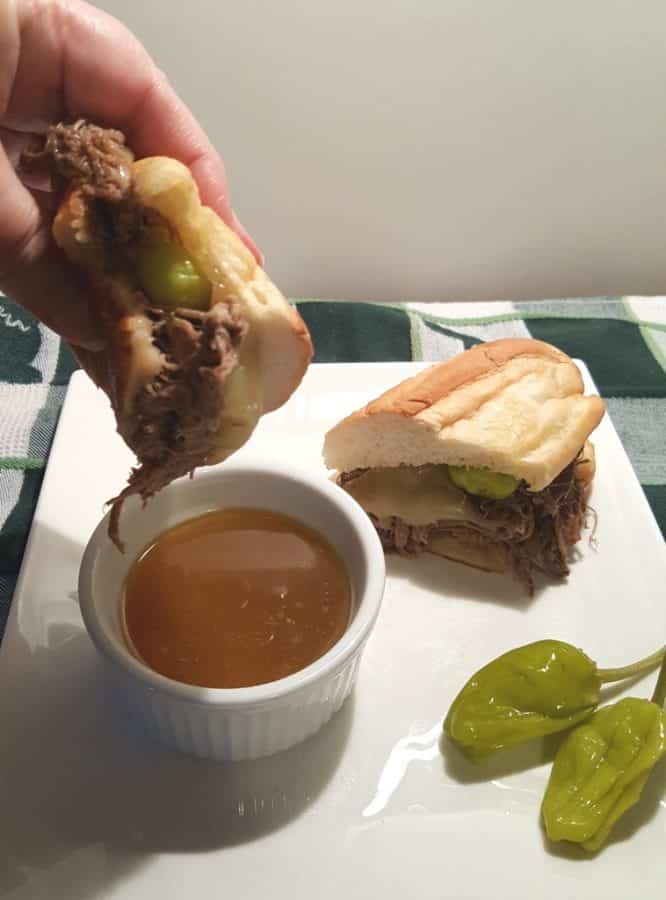 Pressure Cooker Italian Drip Beef French Dip This Old Gal