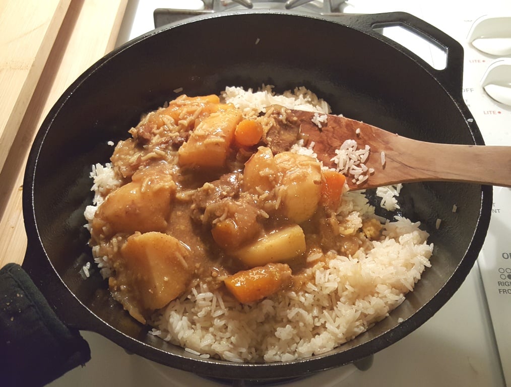Japanese Vegetable Beef Curry Fried Rice This Old Gal