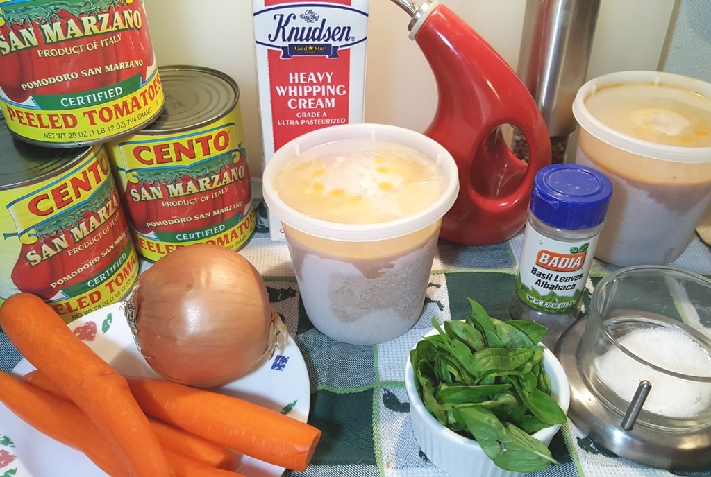 Pressure Cooker Nordstrom Tomato Basil Soup {Tomato Bisque} This Old Gal