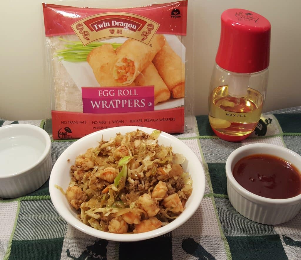 Air Fryer New York Style Egg Rolls {Shrimp & Pork} This Old Gal