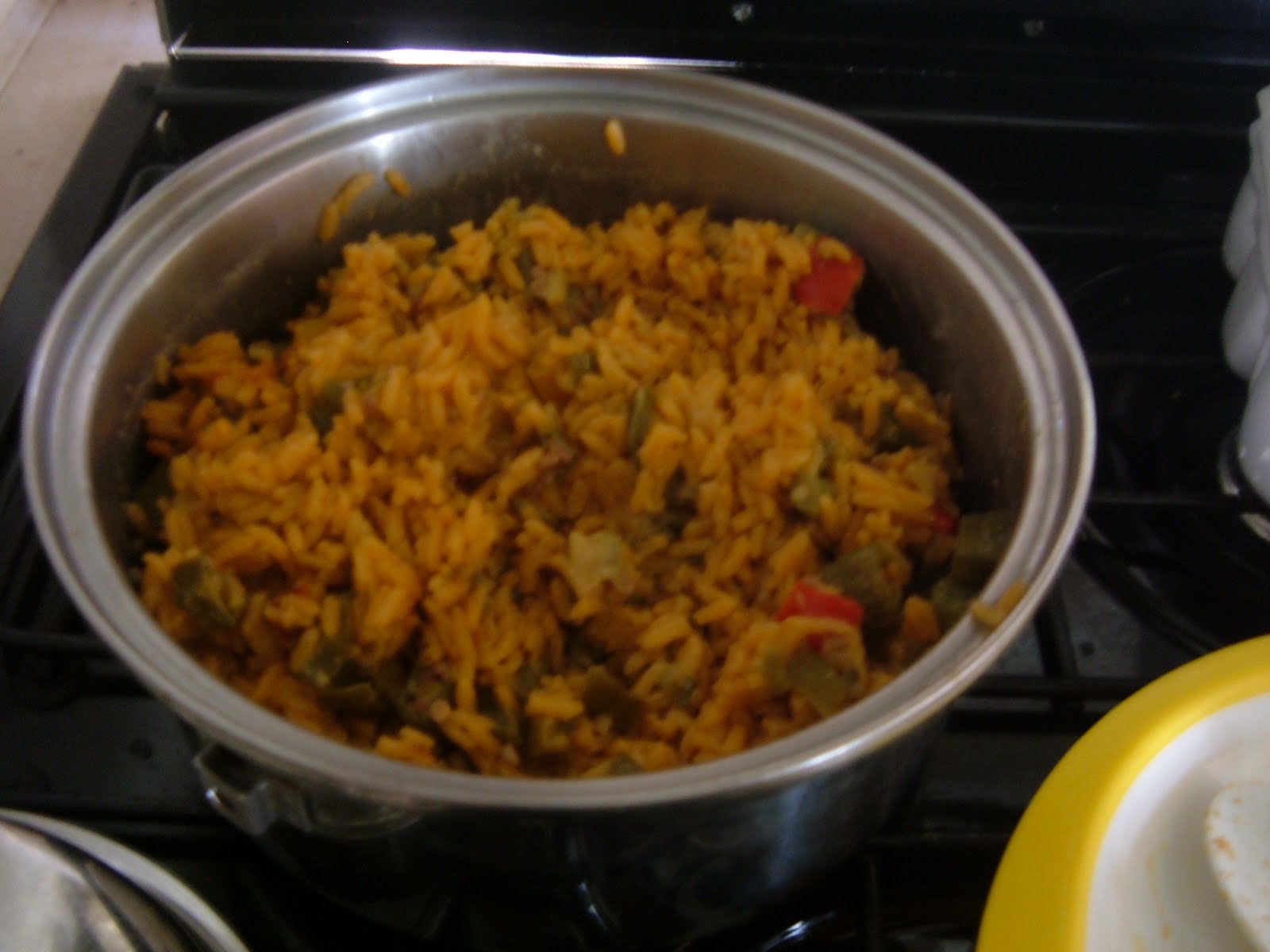 One Pot Okra Jambalaya Recipe A Frugal Way by This Old Pirate