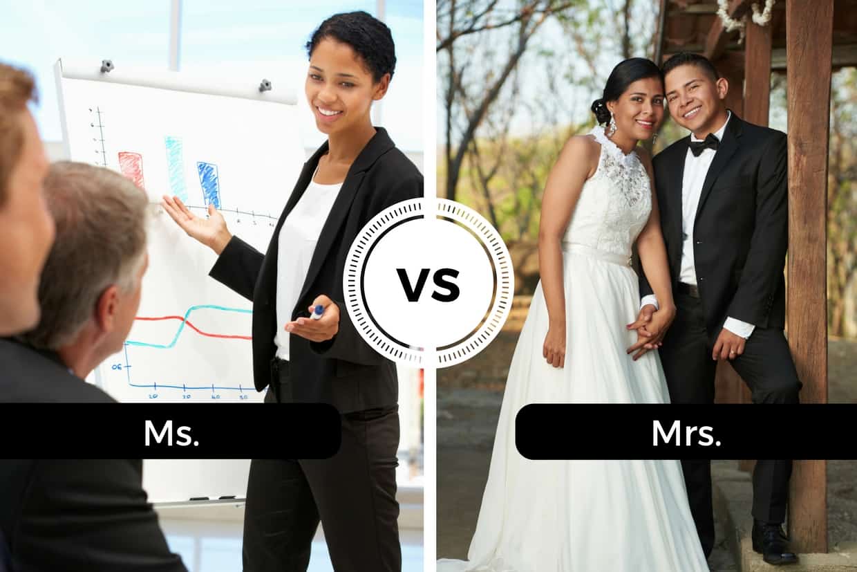 Ms. vs Mrs. When to use each and the differences between them