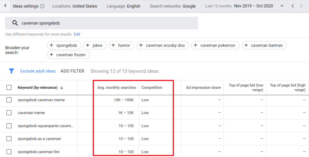 Google-keyword-planner