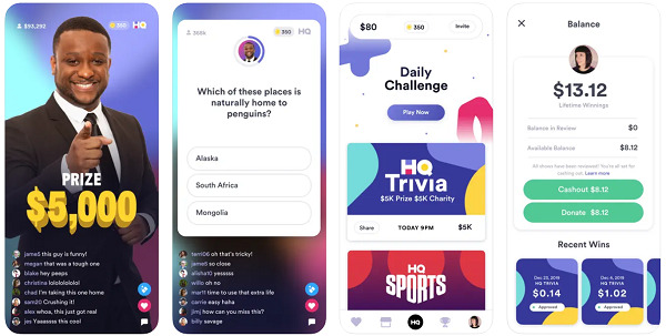 HQ Trivia app