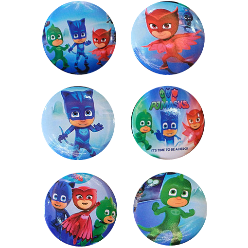 PJ Masks Badges (6)