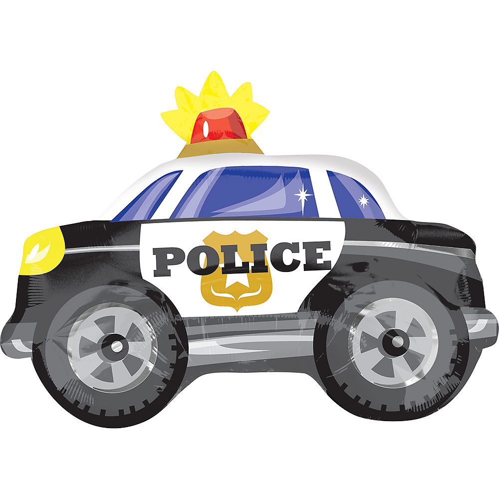 Police Car Balloon