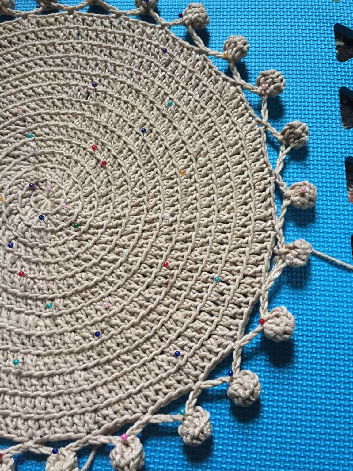 How to Crochet a Simple Boho Placemat & Coaster This Pixie Creates